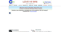 Desktop Screenshot of loveve.fr